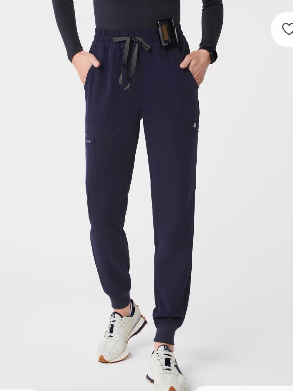 Figs High Waisted Jogger Scrub Bottoms